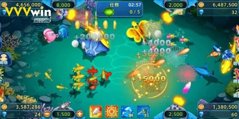 Những tính năng hấp dẫn trong cửa game bắn cá